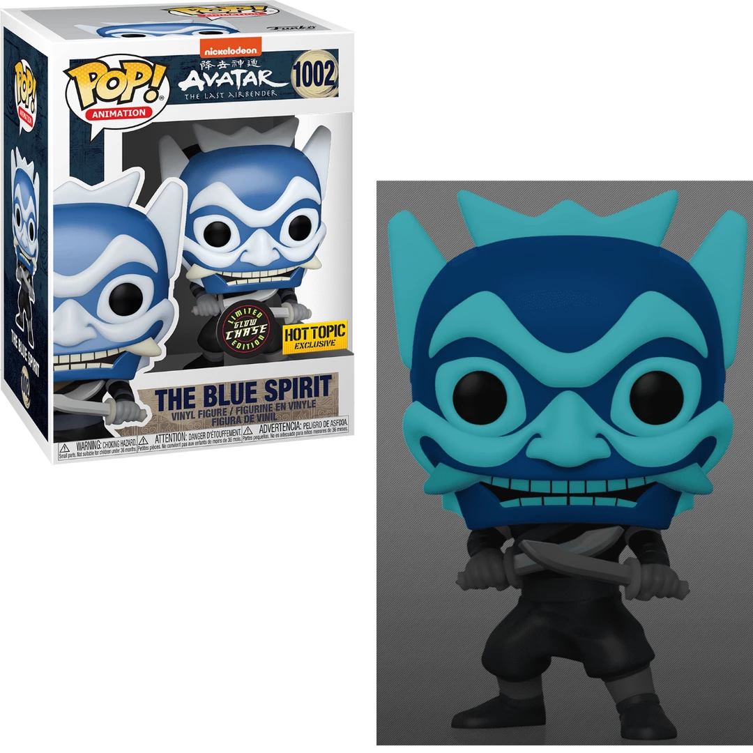 Funko Avatar - Zuko The Blue Spirit Glow-In-The-Dark Chase Exclusive Pop! Vinyl Figure Funko Items