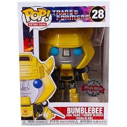 Funko POP Retro Toys - The Transformers Bumblebee (Transforming) Exclusive POP! Vinyl Figure Funko Items