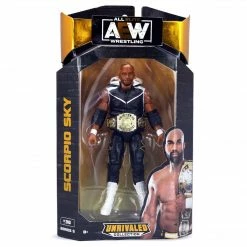 Jazwares New Arrivals AEW Unrivaled Series 5 - Scorpio Sky