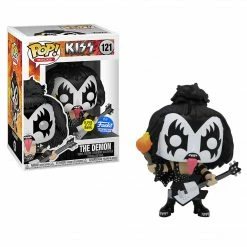 Funko POP Rocks - KISS Glow-In-The-Dark 4-Pack Exclusive POP! Vinyl Figures Funko Items