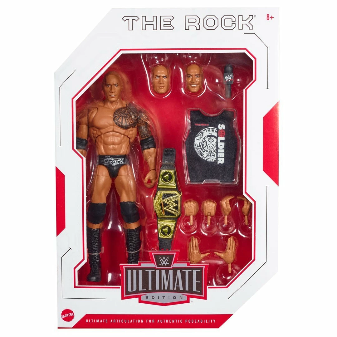 Mattel WWE Ultimate Edition Series 10 - The Rock New Arrivals 1 Mattel WWE Ultimate Edition Series 10 - The Rock New Arrivals