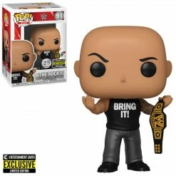 Funko Funko Items WWE - The Rock /w Championship Belt Exclusive Pop! Vinyl Figure