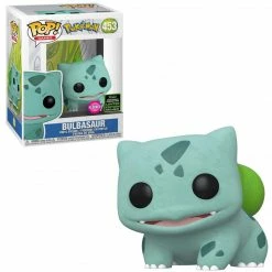 Funko ECCC 2020 - Pokémon Flocked Bulbasaur Exclusive Pop! Vinyl Figure