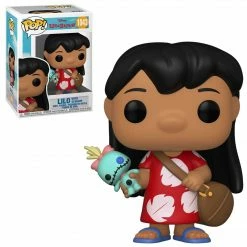 Funko Lilo & Stitch - Lilo With Scrump Pop! Vinyl Figure Funko Items
