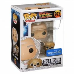 Funko Back To The Future - Doc Brown & Einstein Exclusive Pop! Vinyl Figure