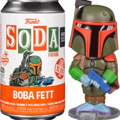 Funko Galactic Convention 2022 - Star Wars Boba Fett Soda Can Exclusive Vinyl Figure Funko Items