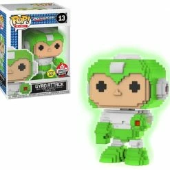 Funko Convention Exclusives Fan Expo 2018 - Mega Man Gyro Attack Glow-In-The-Dark Exclusive POP! Vinyl Figure