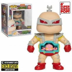 Funko Retro Toys - TMNT Krang 6-inch Exclusive Pop! Vinyl Figure Funko Items