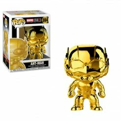 Funko Marvel Studios First 10 Years - Ant-Man (Gold Chrome) POP! Vinyl Figure Funko Items
