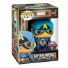 Funko Funko Items Marvel Black Light - Captain America Exclusive Pop! Vinyl Figure