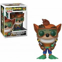 Funko Crash Bandicoot - Crash Bandicoot (with Scuba Gear) Pop! Vinyl Figure Funko Items