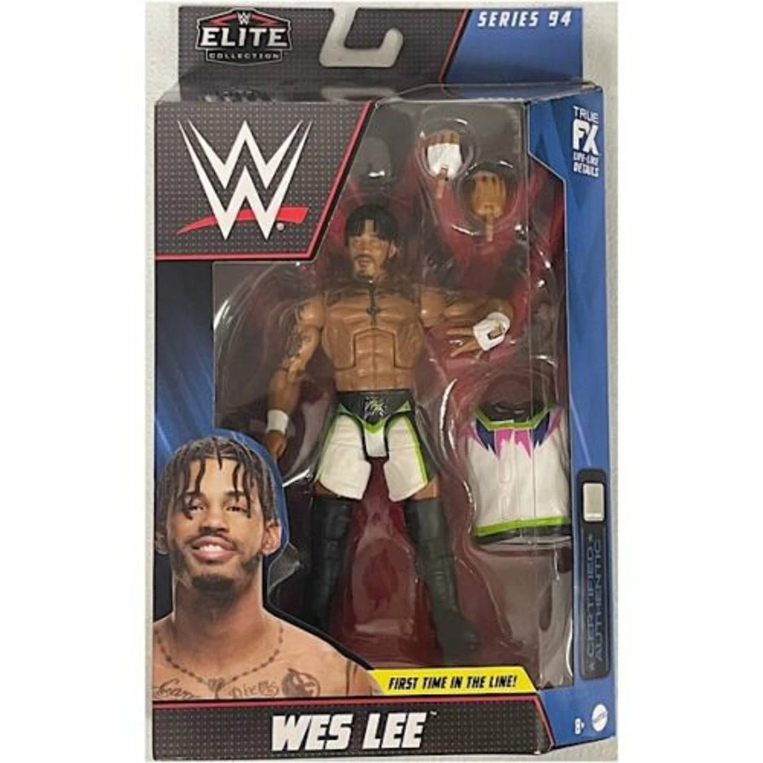 Mattel WWE Elite Series 94 - (NXT) Wes Lee COMING SOON 1 Mattel WWE Elite Series 94 - (NXT) Wes Lee COMING SOON